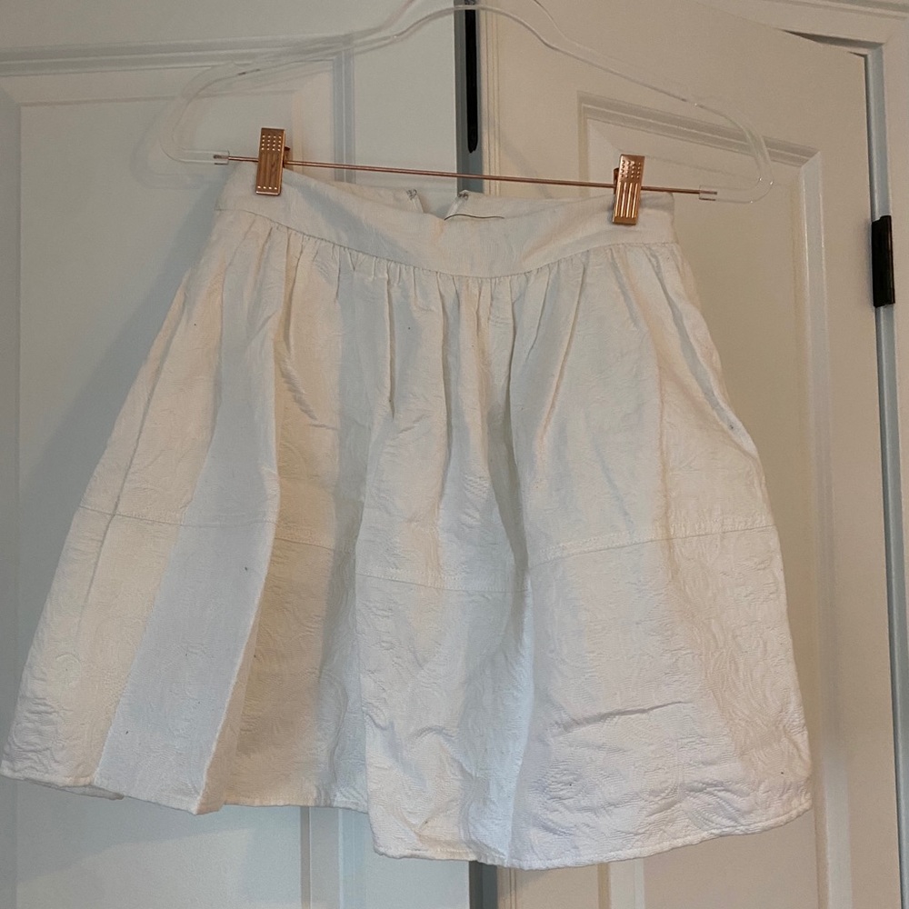 Express white skirt